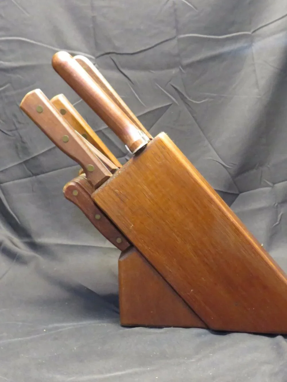 VTG Tramontina INOX-Stainless-Brasil 13 Piece Block Knife Set